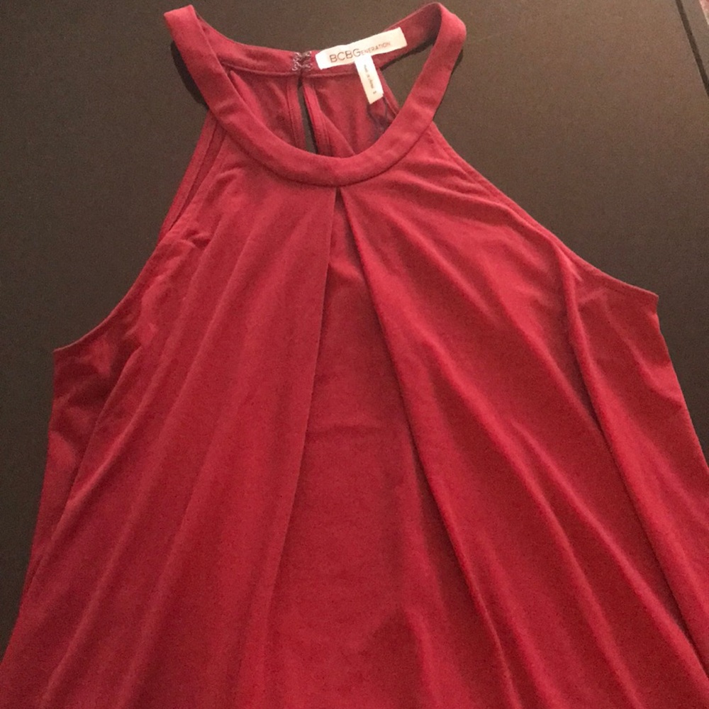 Maroon Short BCBG Dress